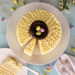 Lemon Curd Celebration Cake