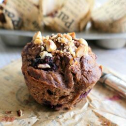 Blackberry & Hazelnut Muffins