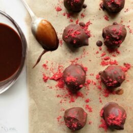 Strawberry Coconut Chocolates