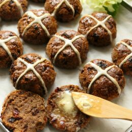 Grain free Hot Cross Buns