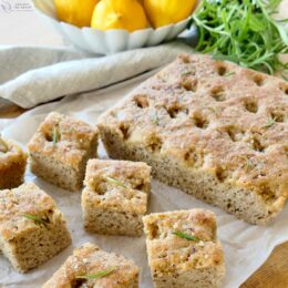 Rosemary Lemon Focaccia