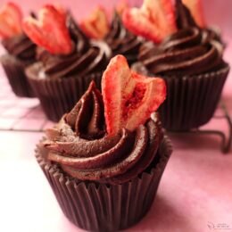 Chocolate, Beetroot Cupcakes